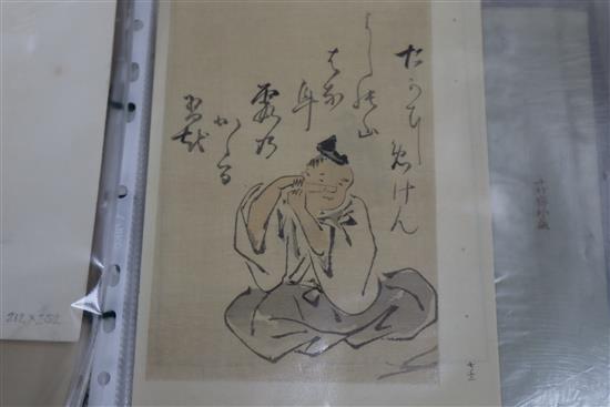 Japanese School, a group of assorted woodblock prints